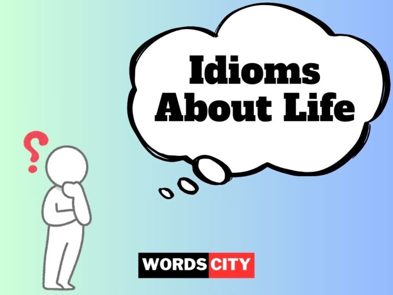 Idioms About Life