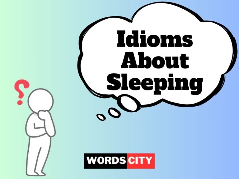 Idioms About Sleeping