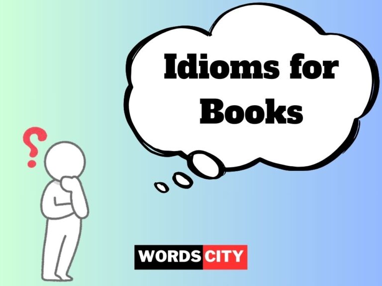 Idioms for Books