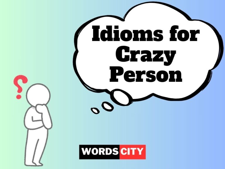 40 Idioms for Crazy Person