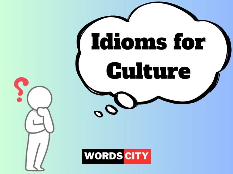 Idioms for Culture