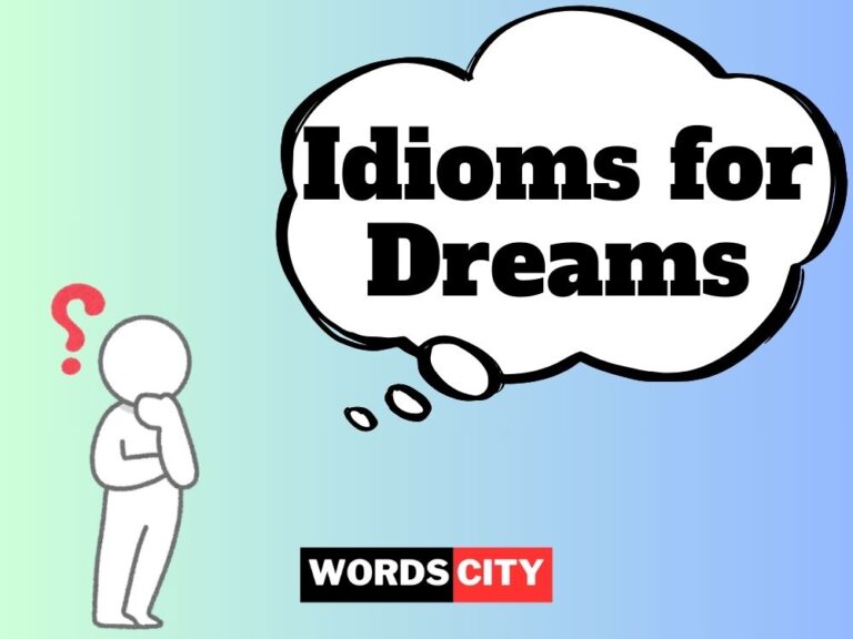 Idioms for Dreams
