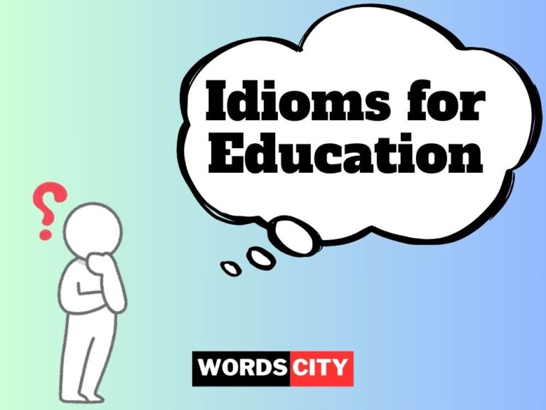 Idioms for Education