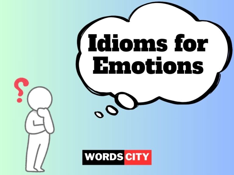 Idioms for Emotions