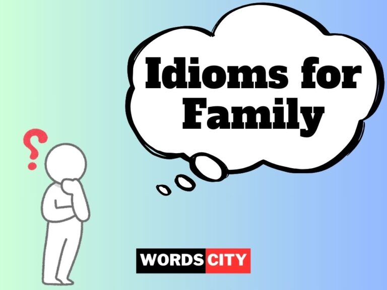 Idioms for Family