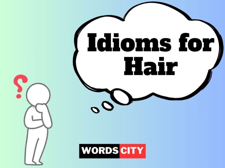 Idioms for Hair