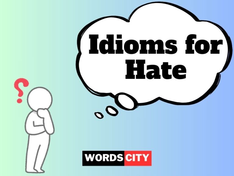 Idioms for Hate