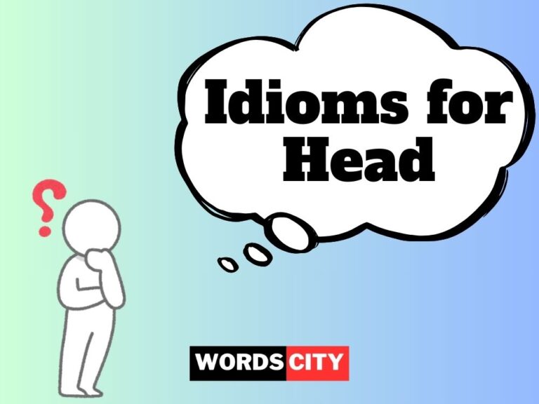Idioms for Head