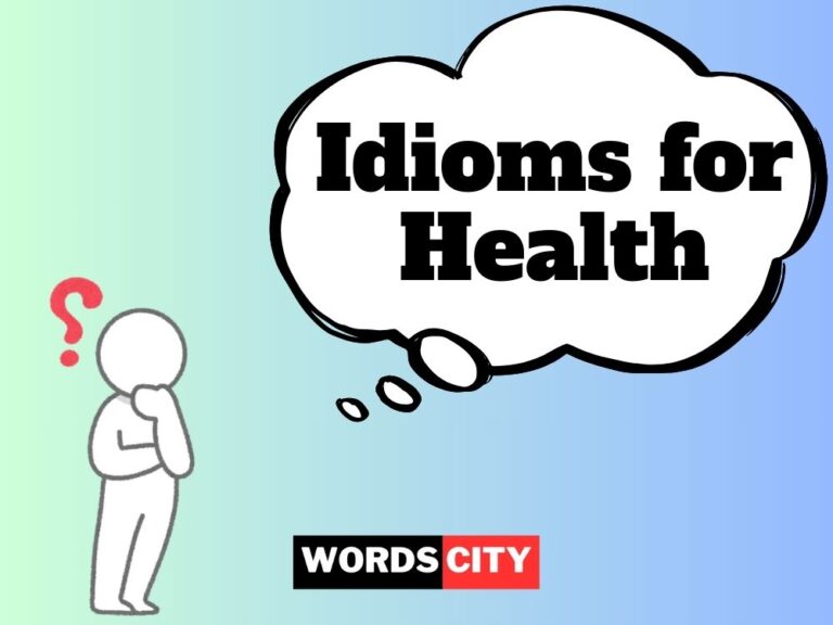 Idioms for Health