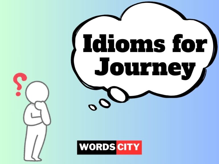 Idioms for Journey