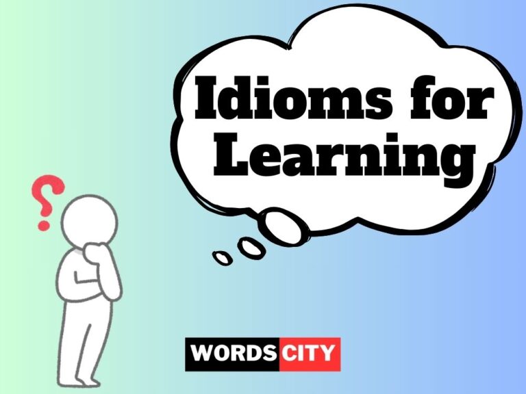 Idioms for Learning