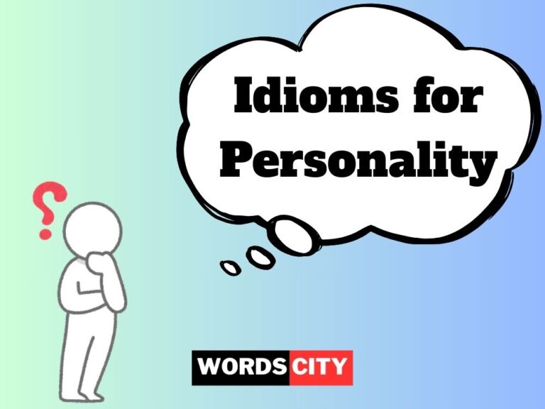 Idioms for Personality
