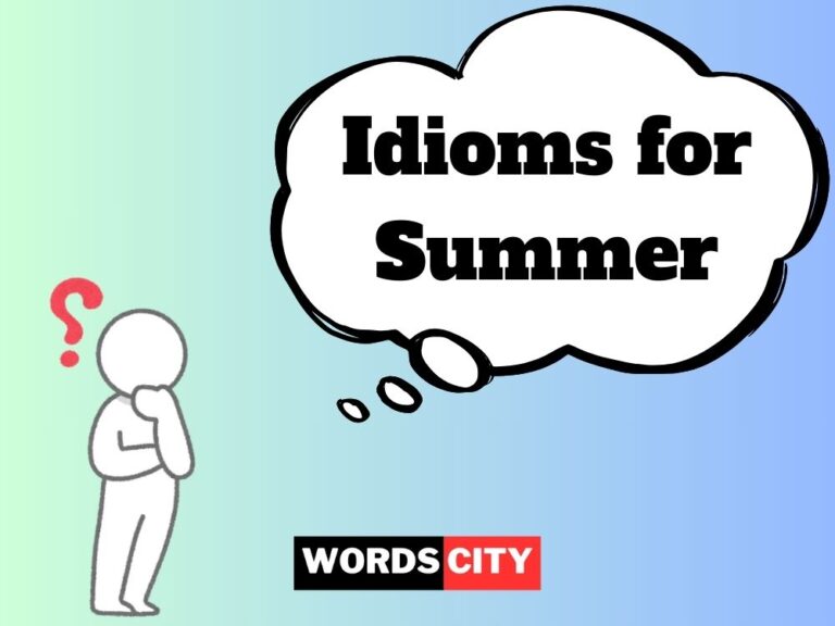 Idioms for Summer
