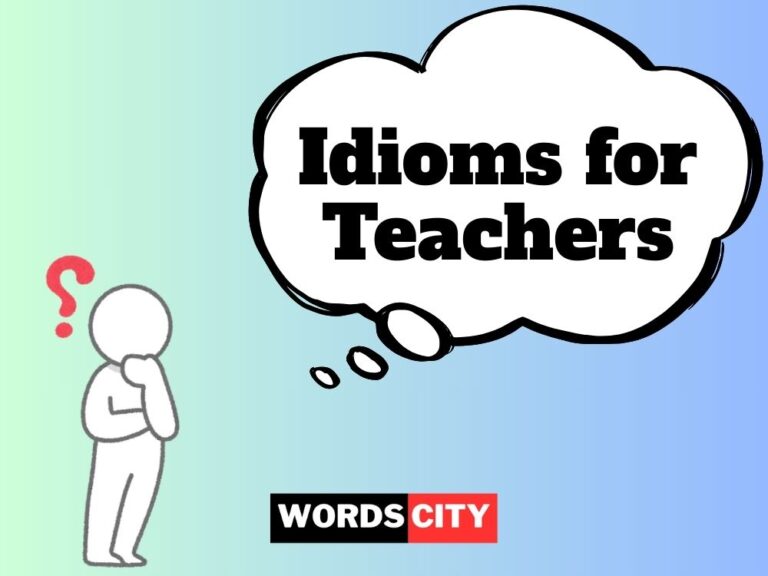 Idioms for Teachers