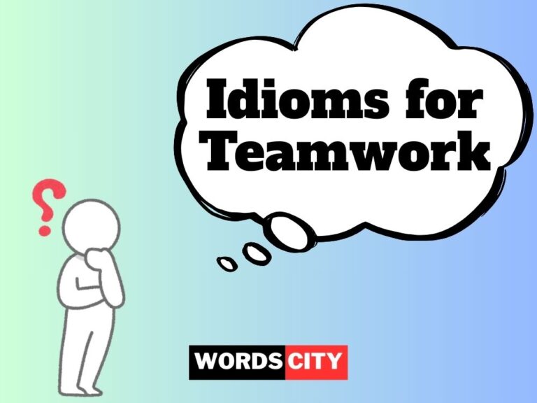 Idioms for Teamwork