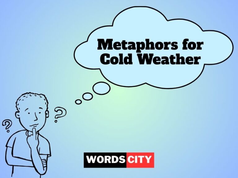 50 Metaphors for Cold Weather