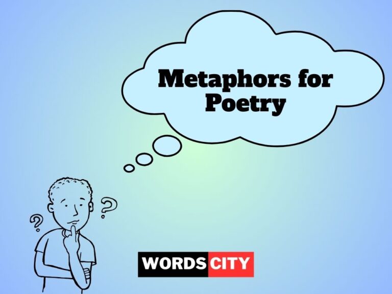 Metaphors for Poetry
