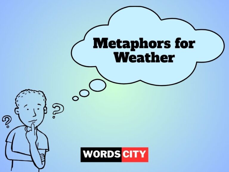 Metaphors for Weather