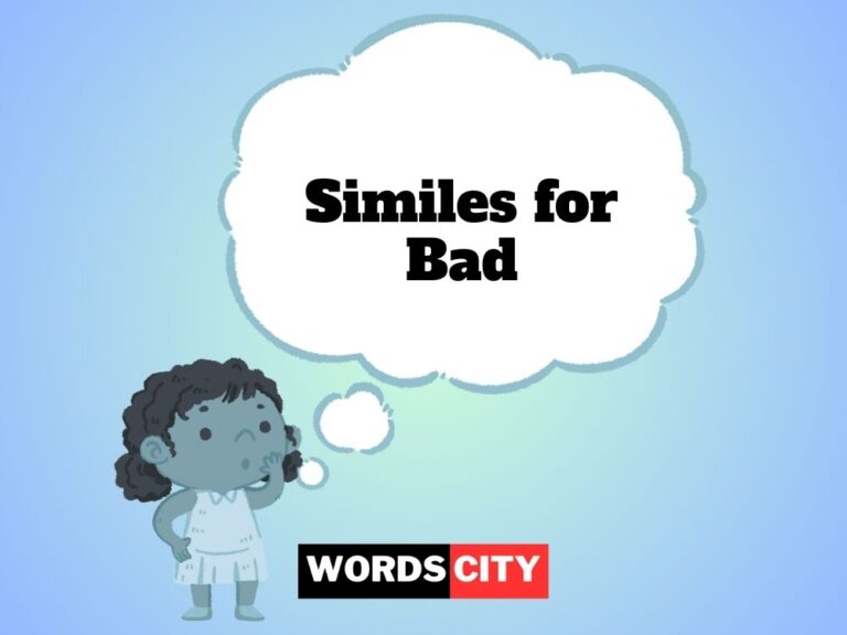 Similes for Bad