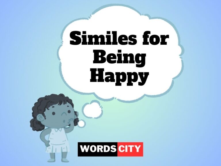 Similes for Being Happy