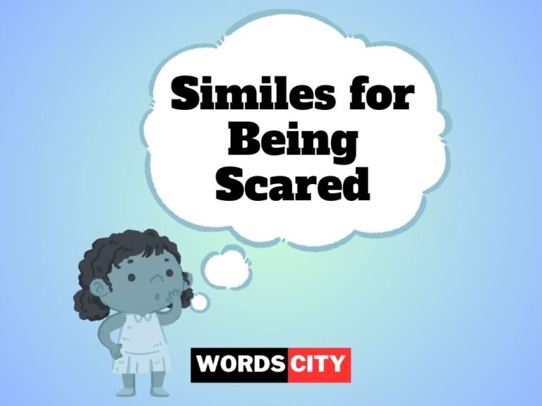 Similes for Being Scared
