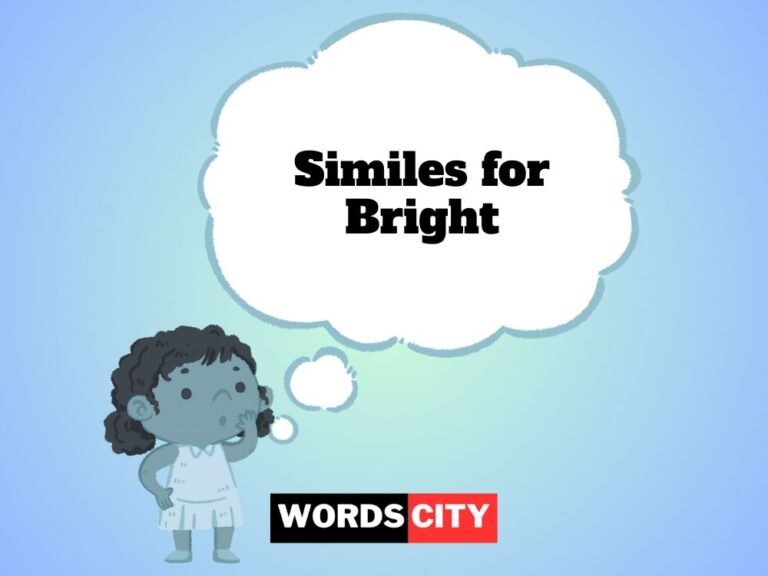 Similes for Bright