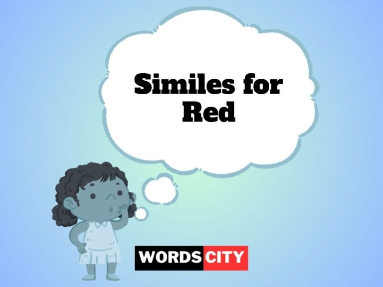 Similes for Red