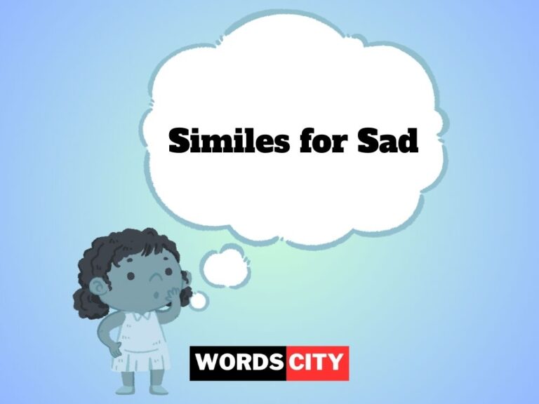 Similes for Sad
