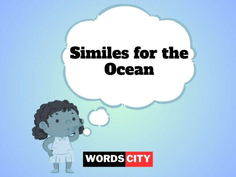 Similes for the Ocean