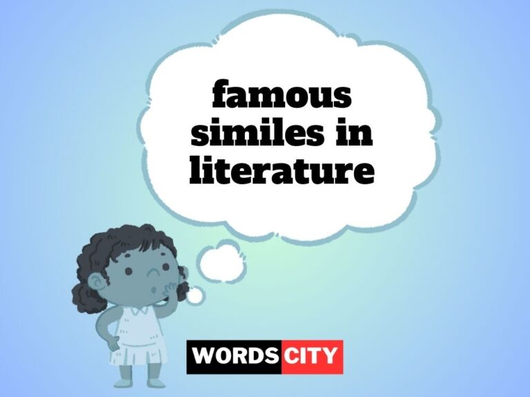 Famous Similes In Iiterature