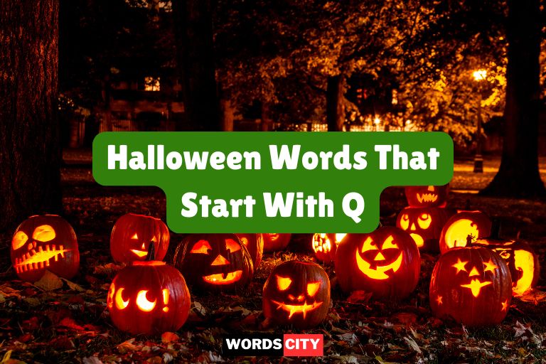 Halloween Words That Start With Q